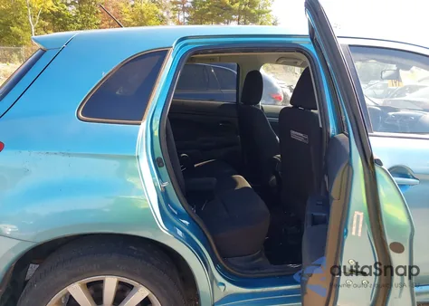 2011 Mitsubishi Outlander Sport Se from USA, damaged, VIN JA4AR4AU0BZ019448